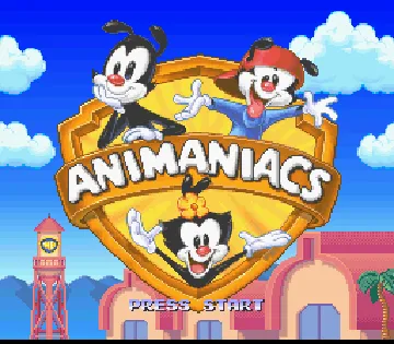 Animaniacs (USA) screen shot title